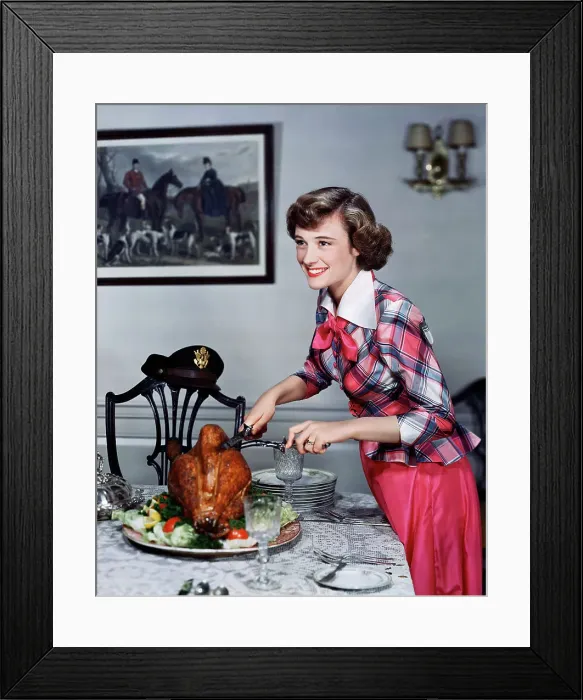 Framed Print : Actress Phyllis Thaxter Framed Print : Actress Phyllis Thaxter