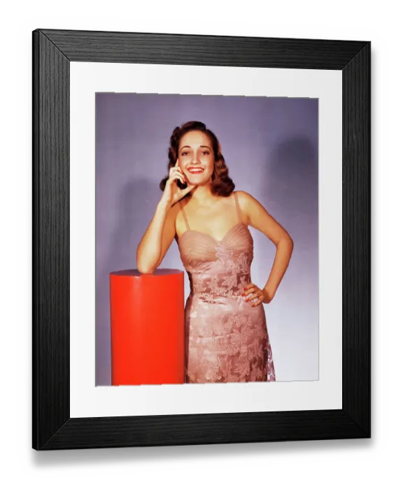 Framed Print : Actress Dorothy Lamour Framed Print : Actress Dorothy Lamour
