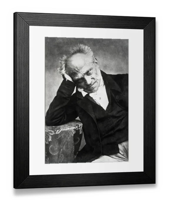 Framed Print : Arthur Schopenhauer Framed Print : Arthur Schopenhauer