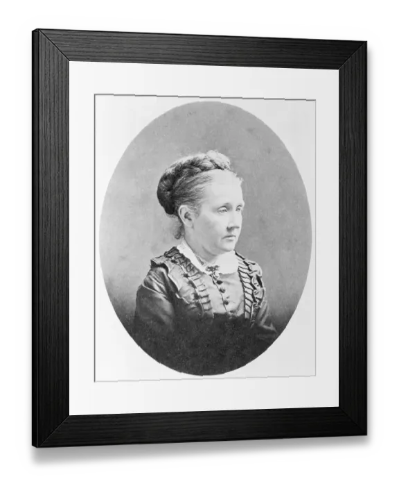 Framed Print : Portrait of Julia Ward Howe Framed Print : Portrait of Julia Ward Howe
