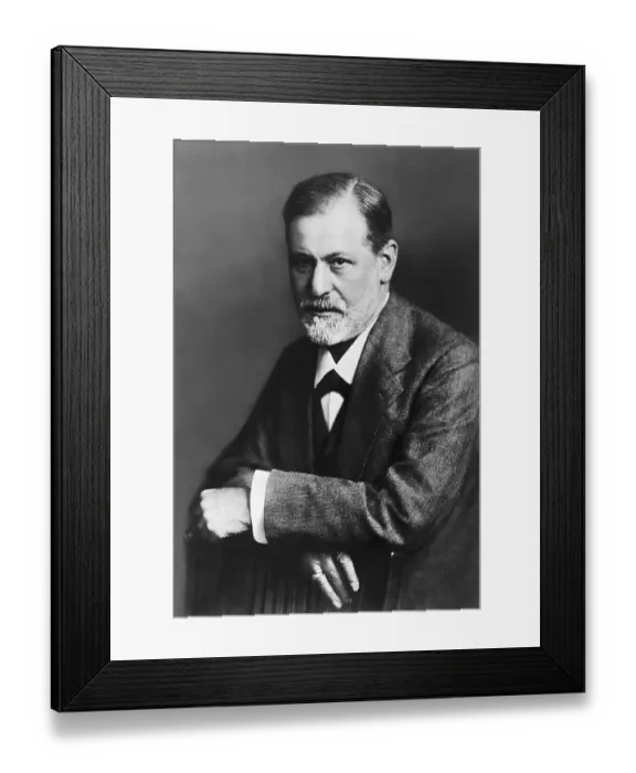 Framed Print : Psychiatrist Sigmund Freud Framed Print : Psychiatrist Sigmund Freud