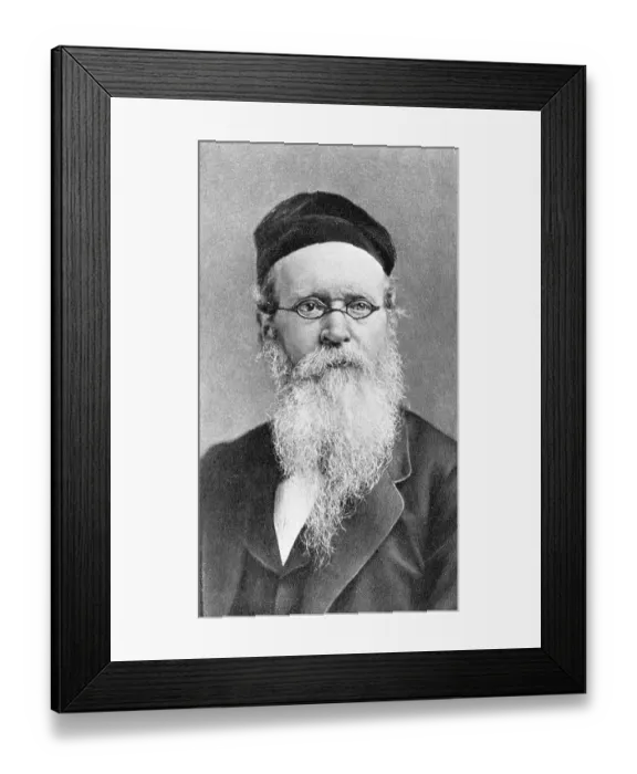 Framed Print : Portrait Of Henry James Senior Framed Print : Portrait Of Henry James Senior