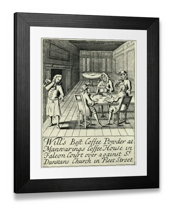 Framed Print : Scene in Coffee Shop Framed Print : Scene in Coffee Shop
