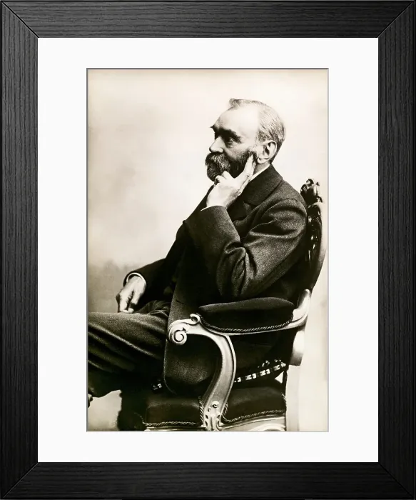 Framed Print : Alfred Bernhard Nobel Framed Print : Alfred Bernhard Nobel