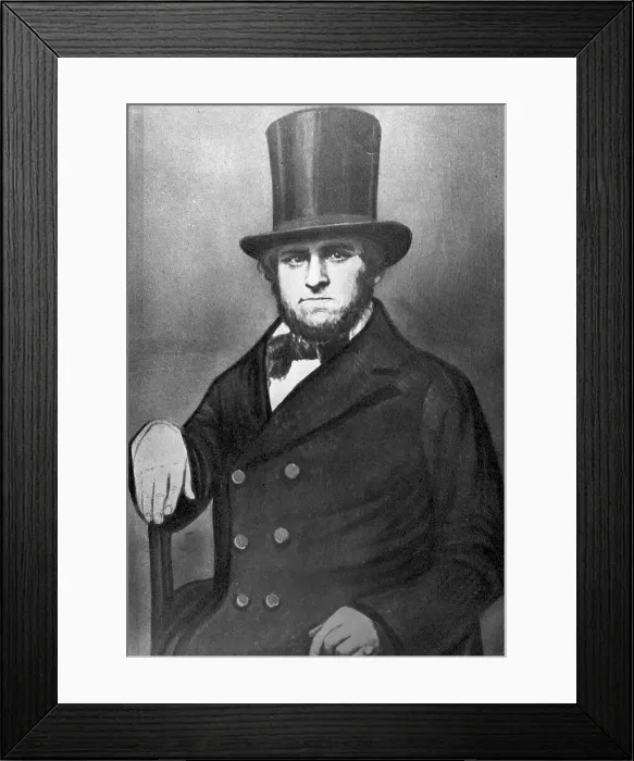 Framed Print : Benjamin Henry Day Framed Print : Benjamin Henry Day