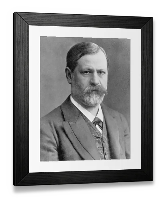 Framed Print : Portrait Of Dr. Sigmund Freud