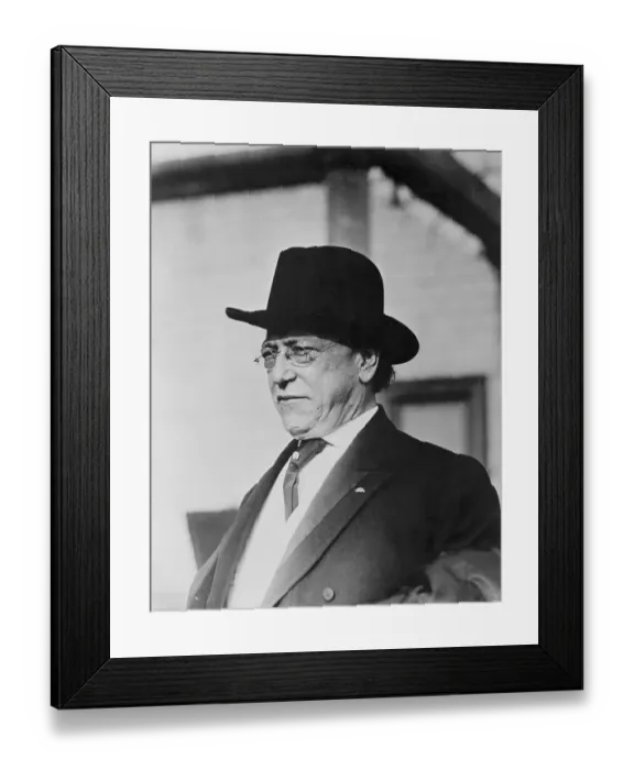 Framed Print : Portrait of Samuel Gompers Framed Print : Portrait of Samuel Gompers