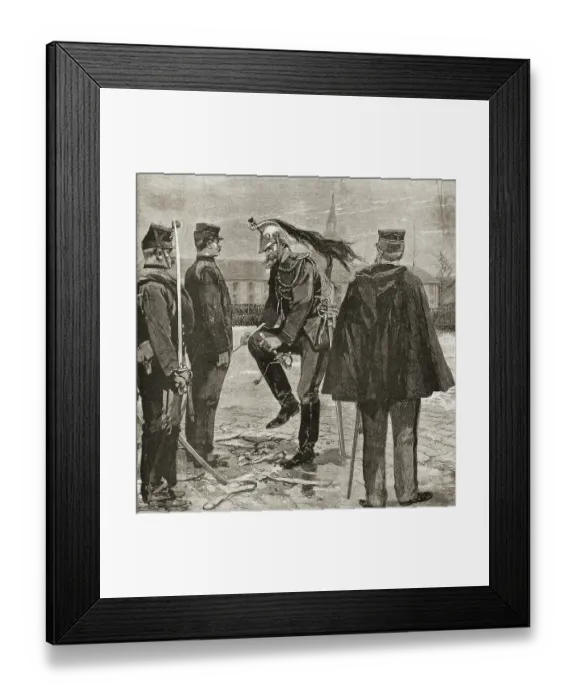 Framed Print : The Dreyfus Affair Framed Print : The Dreyfus Affair