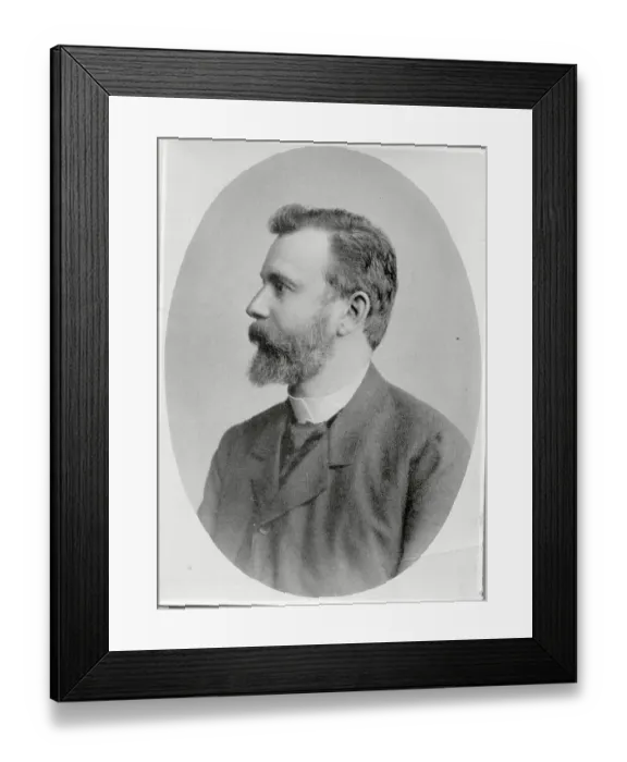Framed Print : German Scientist Paul Ehrlich in Suit Framed Print : German Scientist Paul Ehrlich in Suit