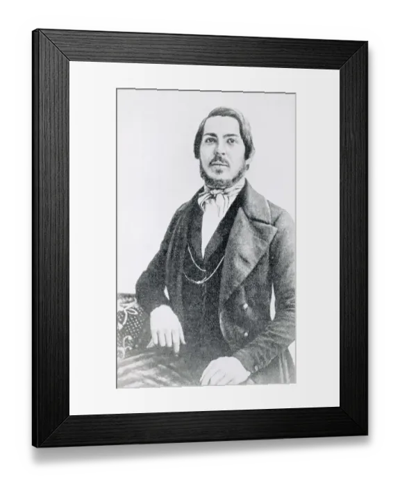 Framed Print : Portrait of Friedrich Engels Framed Print : Portrait of Friedrich Engels