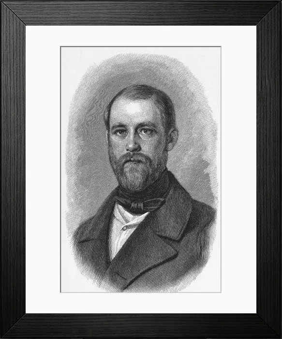 Framed Print : Portrait of Otto von Bismarck Framed Print : Portrait of Otto von Bismarck