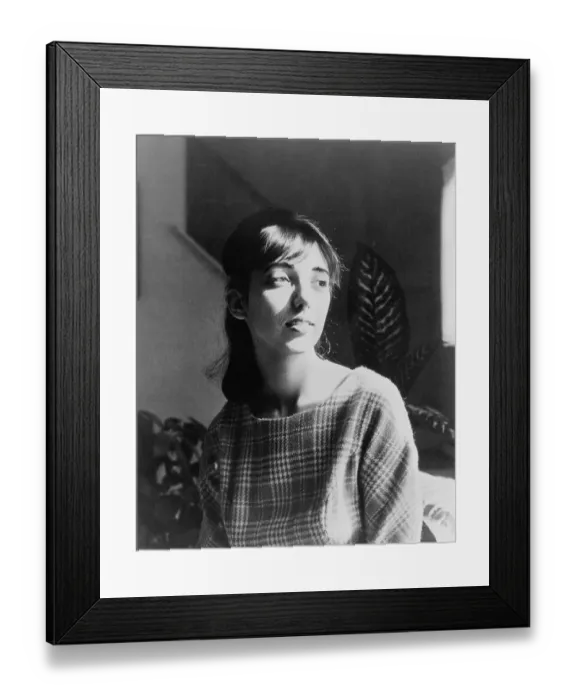 Framed Print : Portrait of Joyce C. Oates Framed Print : Portrait of Joyce C. Oates