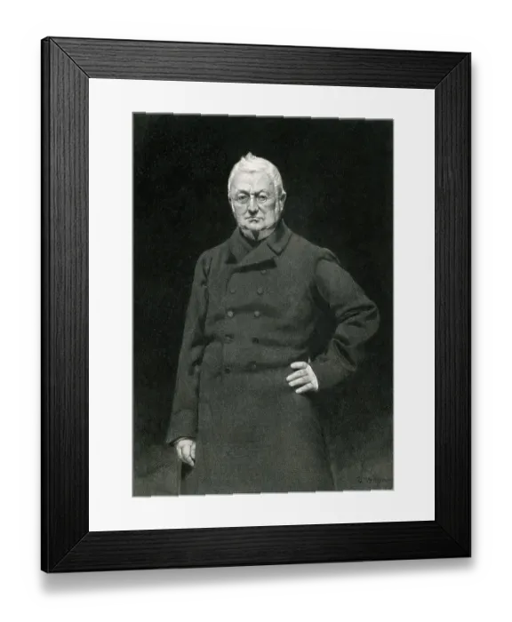 Framed Print : Portrait of Louis Adolphe Thiers Framed Print : Portrait of Louis Adolphe Thiers