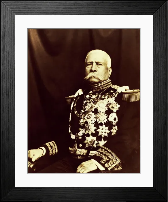 Framed Print : Portrait of Porfirio Diaz Framed Print : Portrait of Porfirio Diaz