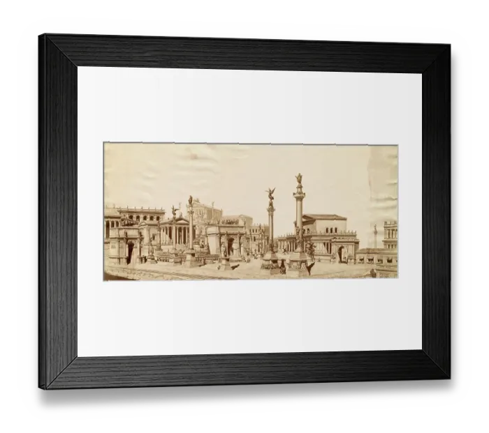 Framed Print : The Roman Forum Framed Print : The Roman Forum
