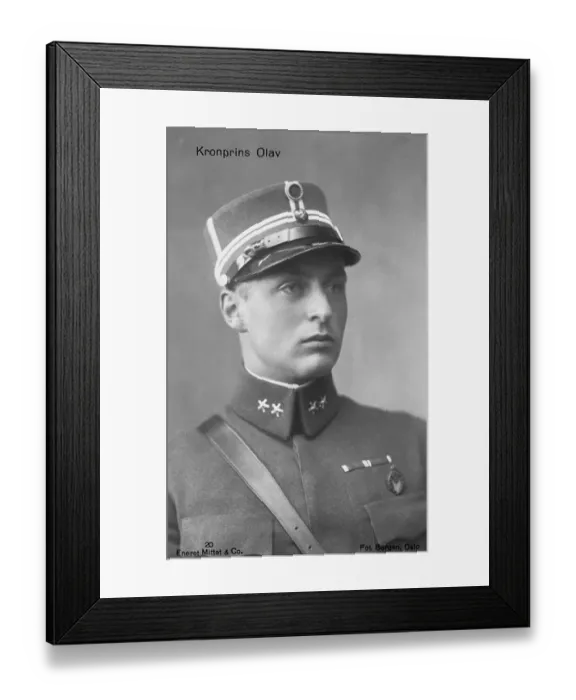 Framed Print : Portrait of Olaf of Norway Framed Print : Portrait of Olaf of Norway