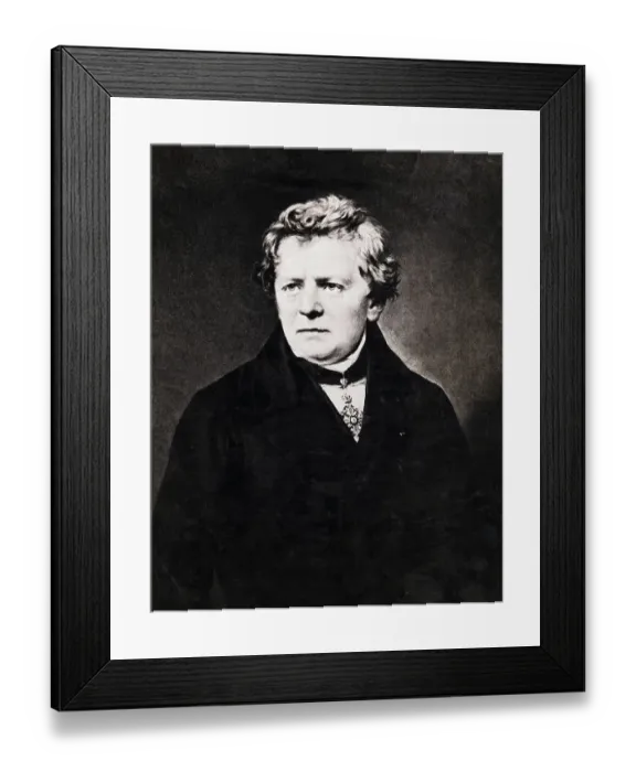 Framed Print : Physicist Georg Simon Ohm Framed Print : Physicist Georg Simon Ohm