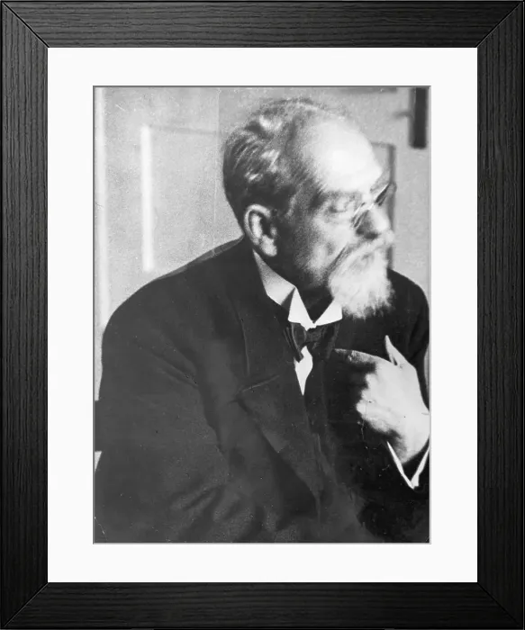 Framed Print : Philosopher Edmund Husserl