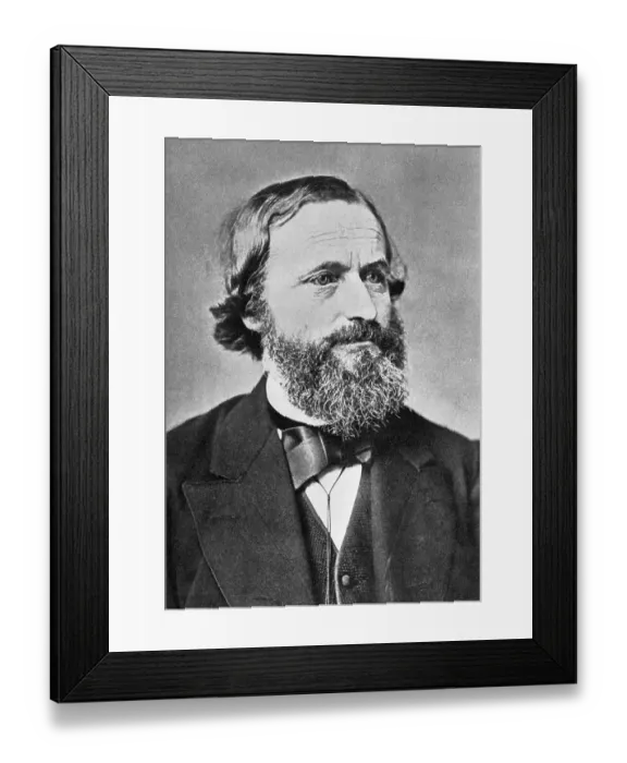 Framed Print : Gustav Robert Kirchhoff Framed Print : Gustav Robert Kirchhoff