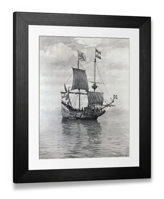 Framed Print : The Half Moon Framed Print : The Half Moon
