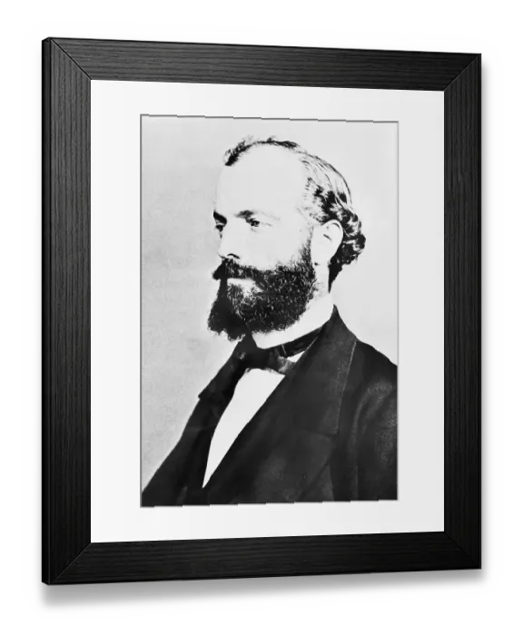 Framed Print : Friedrich August Kekule von Stradonitz Framed Print : Friedrich August Kekule von Stradonitz