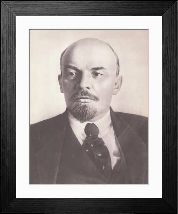 Framed Print : Portrait of Vladimir Lenin Framed Print : Portrait of Vladimir Lenin