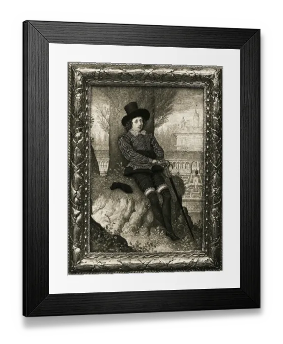 Framed Print : Philip Sidney Sitting on Grassy Knoll Framed Print : Philip Sidney Sitting on Grassy Knoll
