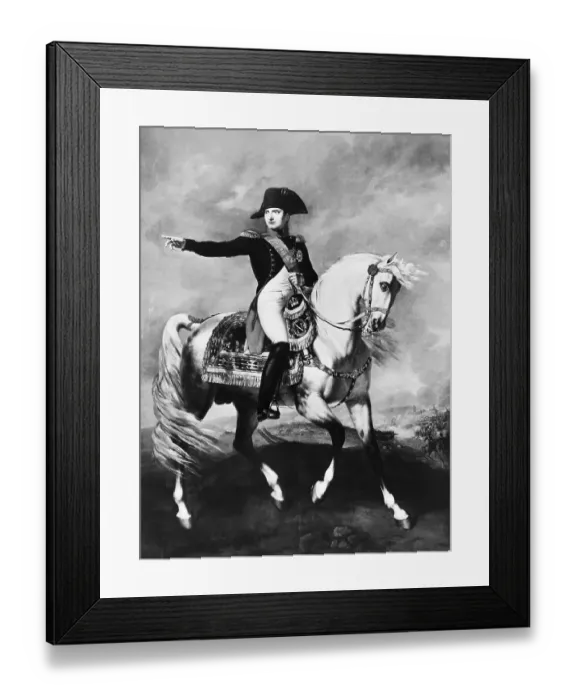 Framed Print : Portrait of Napoleon Framed Print : Portrait of Napoleon