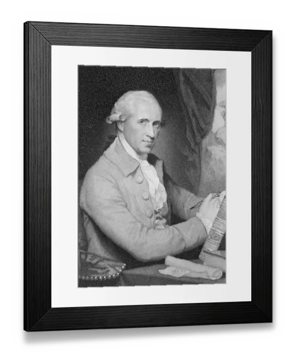 Framed Print : Painter Benjamin West Framed Print : Painter Benjamin West