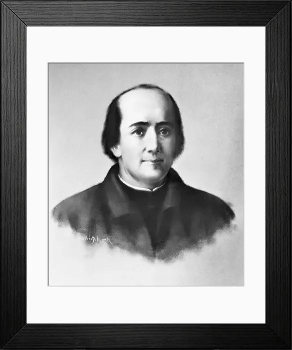 Framed Print : Portrait of Marquette Framed Print : Portrait of Marquette