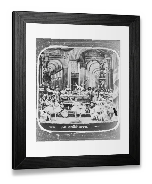 Framed Print : Ballet Dancers in the Opera The Prophet Framed Print : Ballet Dancers in the Opera The Prophet