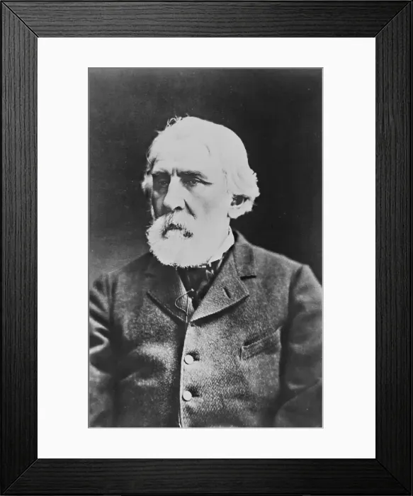 Framed Print : Ivan Turgenev in Front View Photograph Framed Print : Ivan Turgenev in Front View Photograph