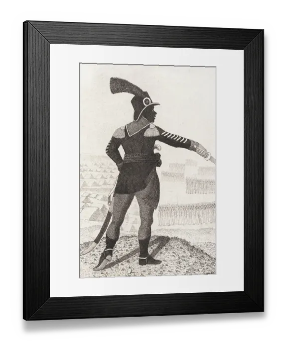 Framed Print : Portrait of Francois Dominique Toussaint Louverture
