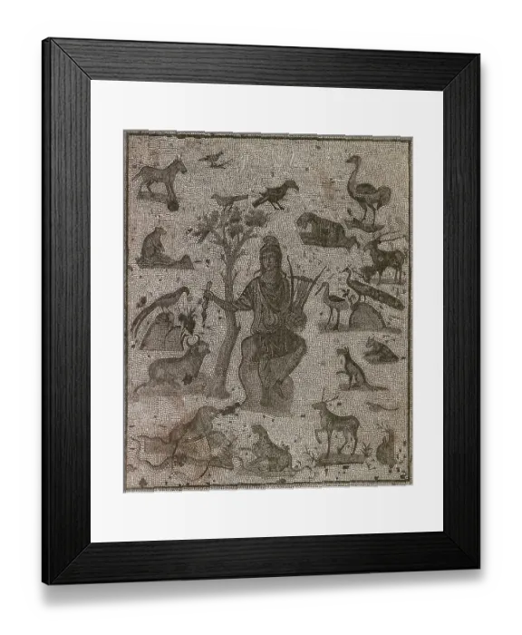 Framed Print : Orpheus Charming the Beasts Framed Print : Orpheus Charming the Beasts