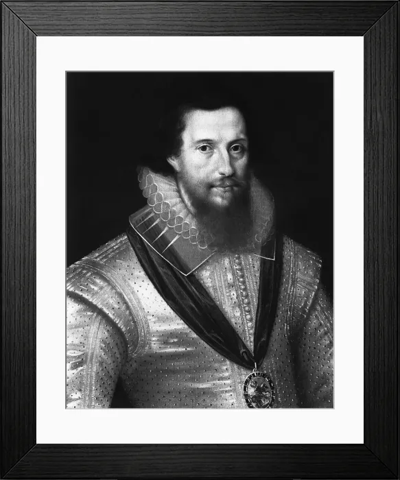 Framed Print : Portrait of Robert Devereux Framed Print : Portrait of Robert Devereux
