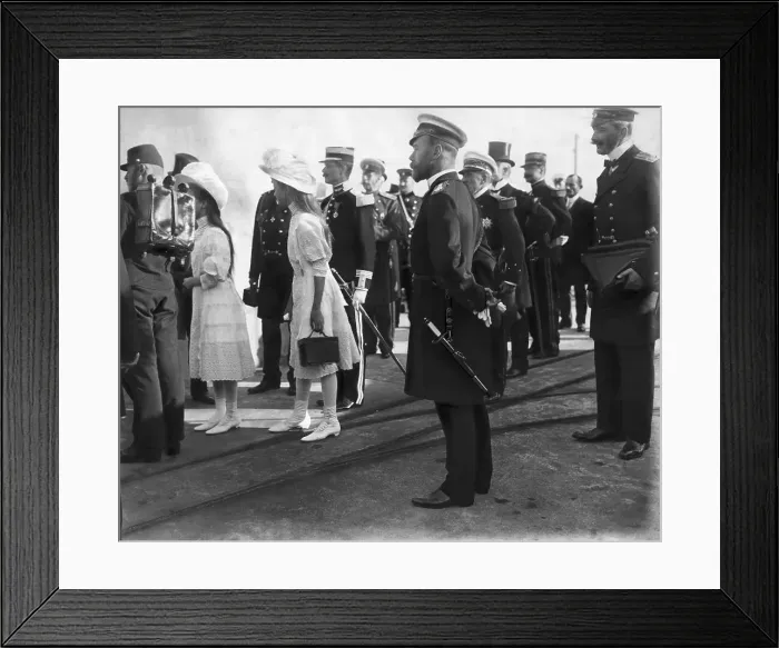 Framed Print : Czar Nicholas II About To Embark Framed Print : Czar Nicholas II About To Embark