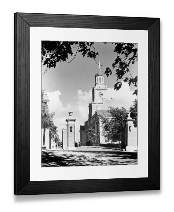 Framed Print : Founders Library at Howard University Framed Print : Founders Library at Howard University