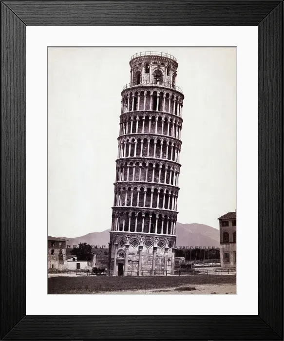 Framed Print : Leaning Tower of Pisa Framed Print : Leaning Tower of Pisa
