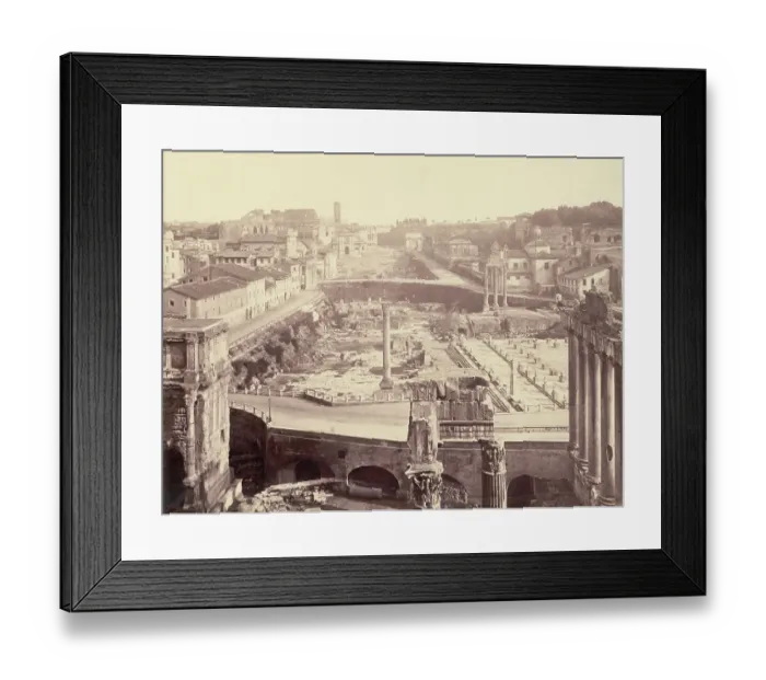 Framed Print : Ruins of the Forum in Rome / Pillars Framed Print : Ruins of the Forum in Rome / Pillars