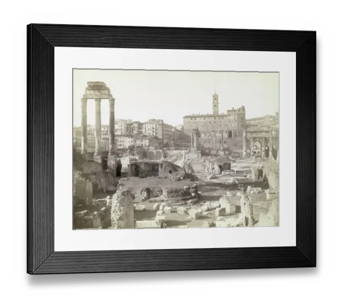 Framed Print : Ruins of the Roman Forum Framed Print : Ruins of the Roman Forum