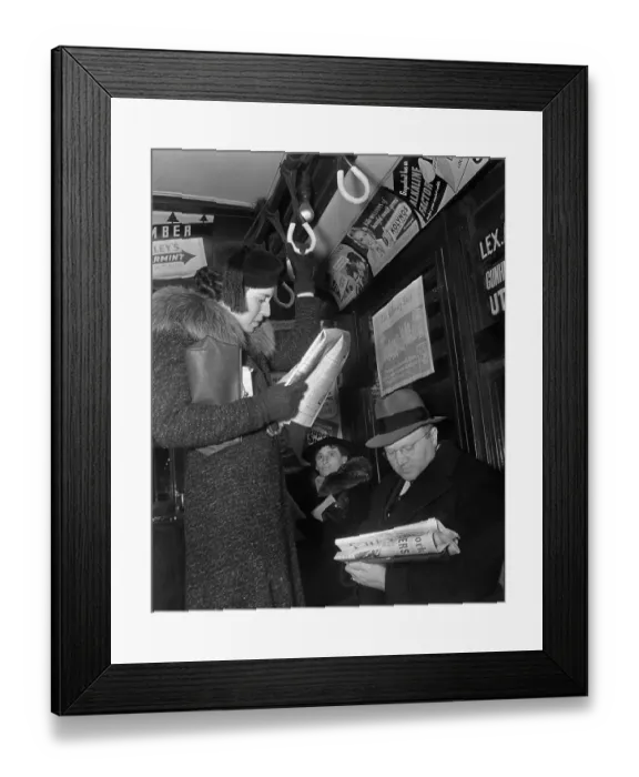 Framed Print : Day in the Life of a 5 and 10 Girl in New York City Framed Print : Day in the Life of a 5 and 10 Girl in New York City