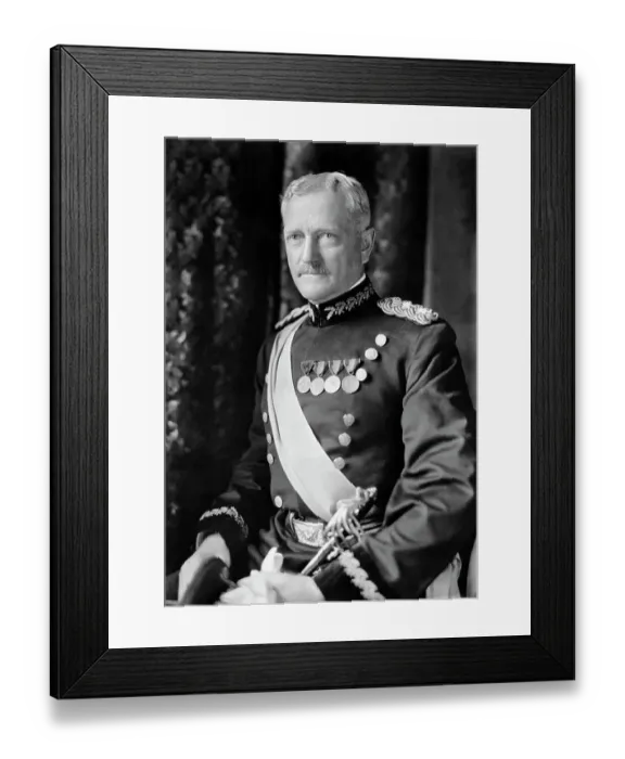Framed Print : General John J. Pershing In Uniform Framed Print : General John J. Pershing In Uniform