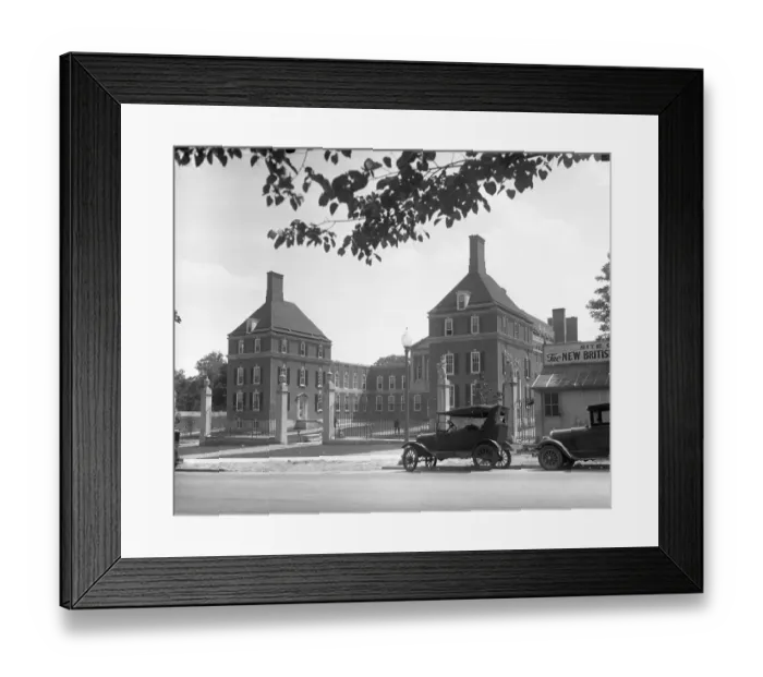Framed Print : British Embassy in Washington D.C. Completed Framed Print : British Embassy in Washington D.C. Completed