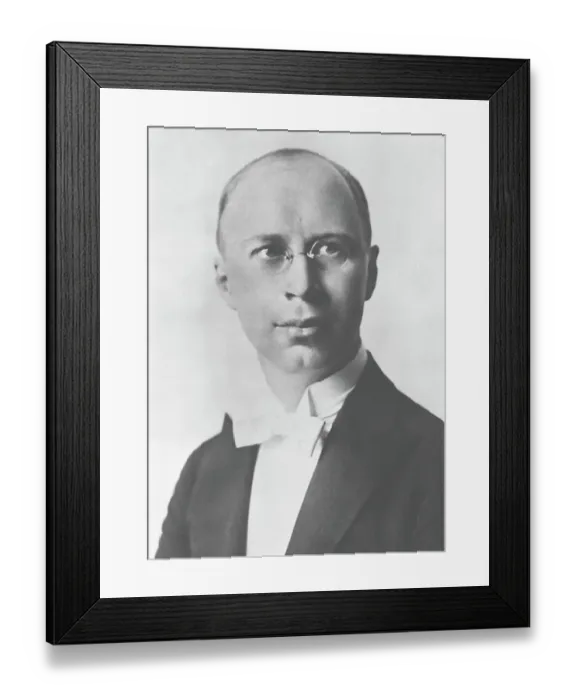 Framed Print : Sergey Prokofiev, Russian Composer Framed Print : Sergey Prokofiev, Russian Composer