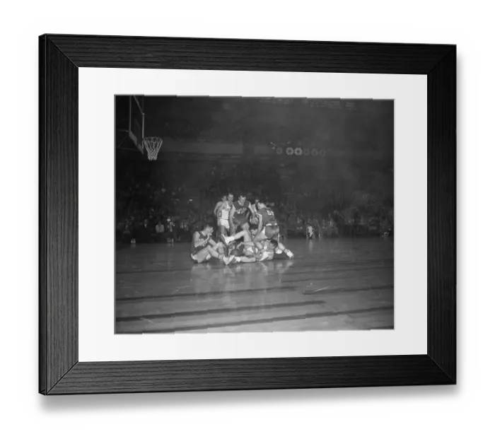 Framed Print : Cage Pile-Up Framed Print : Cage Pile-Up