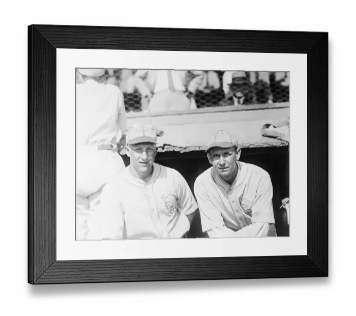 Framed Print : Jim Poole and Max Bishop Framed Print : Jim Poole and Max Bishop