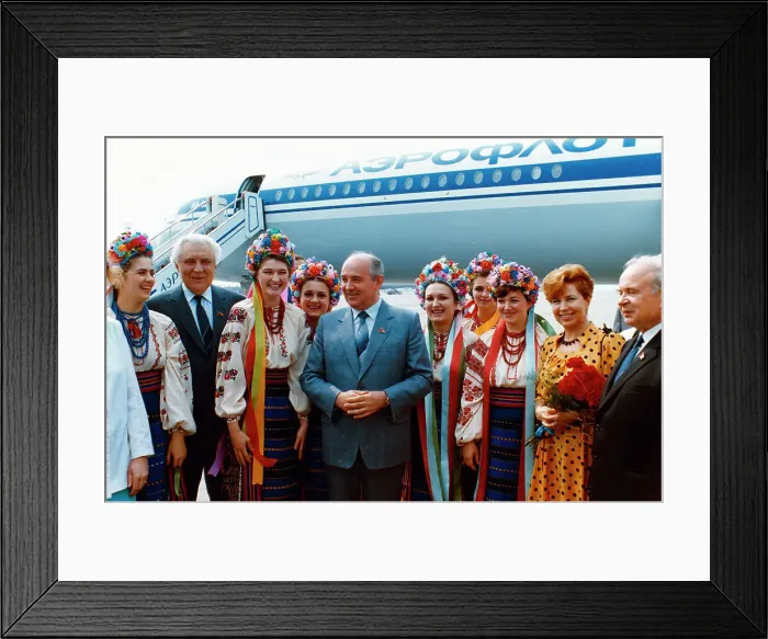 Framed Print : Communist Party Leaders Being Greeted Framed Print : Communist Party Leaders Being Greeted