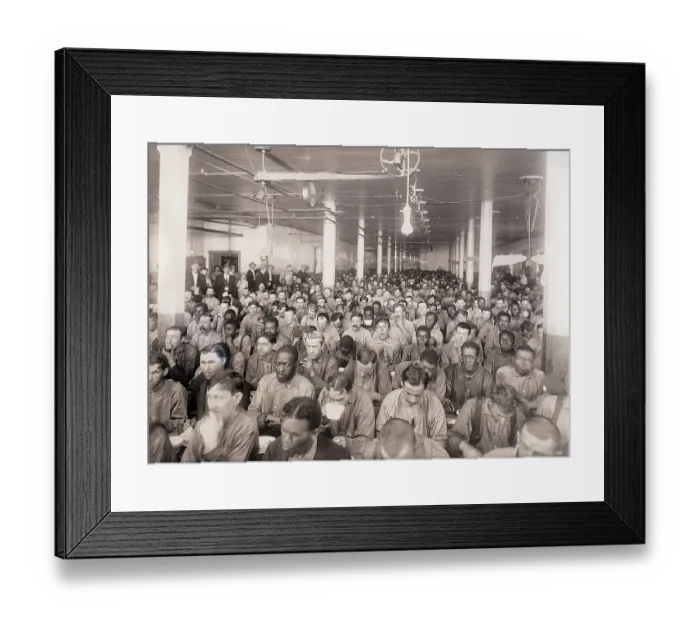 Framed Print : Prisoners During Dinner Framed Print : Prisoners During Dinner