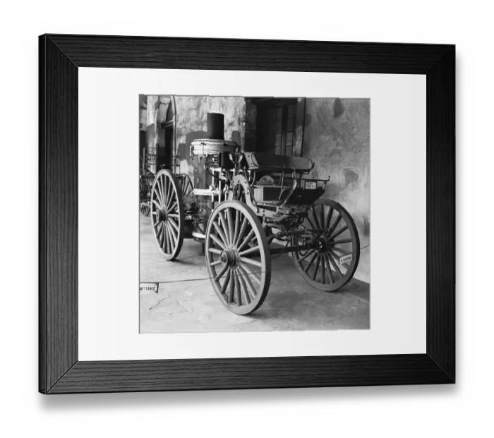 Framed Print : Old-Time New Orleans Fire Engine Framed Print : Old-Time New Orleans Fire Engine