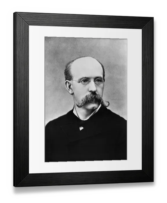 Framed Print : Head & Shoulders of Terence V. Powderly Framed Print : Head & Shoulders of Terence V. Powderly
